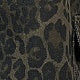 Women's Olive Leopard Print Wide Leg Cargo Pants