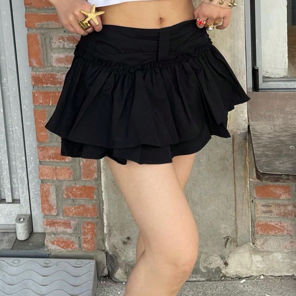 Women's Black Mini Skirt