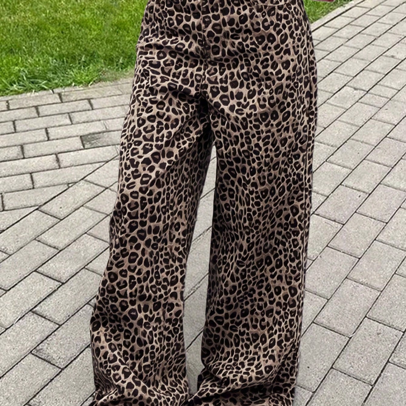 Women's Leopard Print Leopard Print Pants