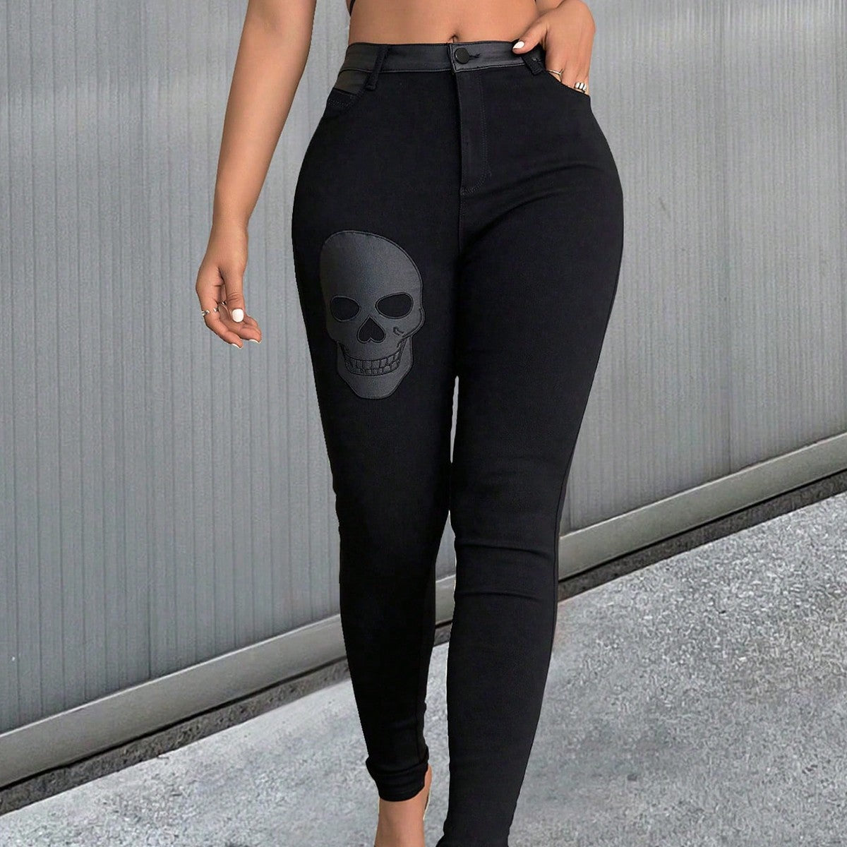 Women's Black Corset Bustier Top
