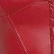 Women's Red Faux Leather Halter Corset Top