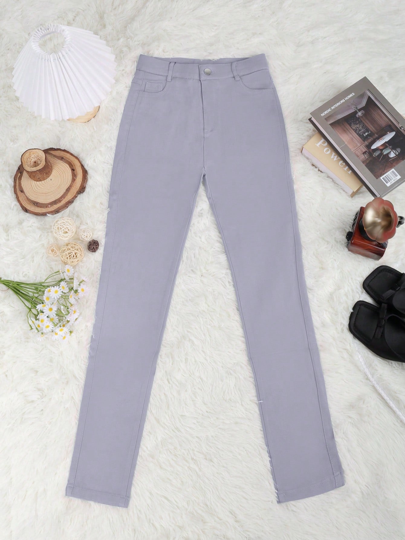 Women's Grey Corset Bustier Top
