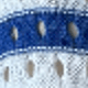 Women's Blue Ribbed Knit Midi bodycon dress with sleeveless