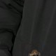 Women's Black Long Faux Fur Hooded Parka Winter Padded Coat