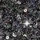Women's Silver Grey Sequin Mini Skirt High Waisted Sparkly Party Skirt