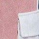 Women's Pink Cotton Full-length cargo pants with cargo pockets