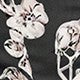 Women's Black Floral Print Corset Top