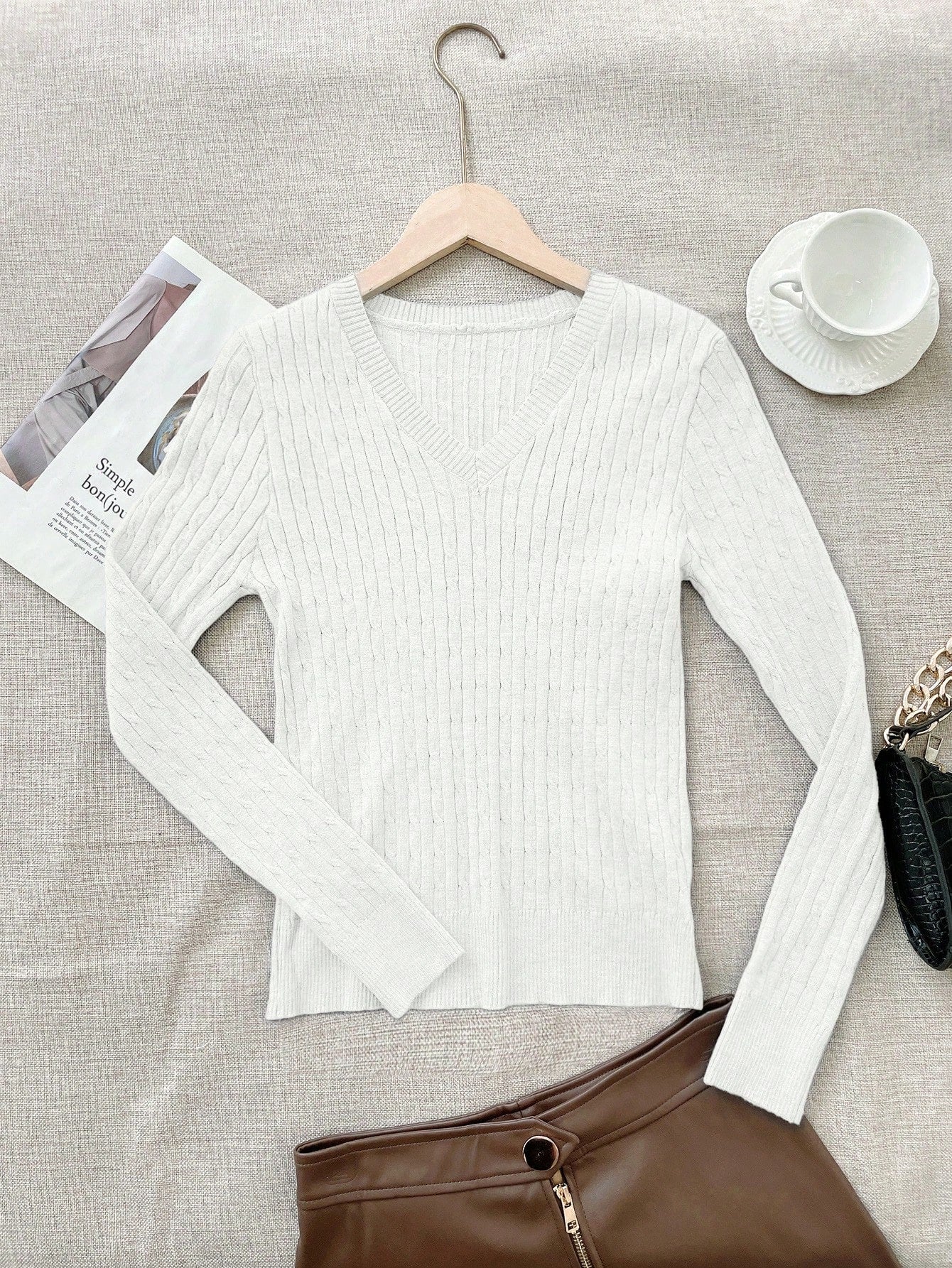 Women's White Sleeveless Bodycon Dress