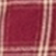 Women's Maroon Plaid Tie-Front Mini Skort with Flannel Overlay