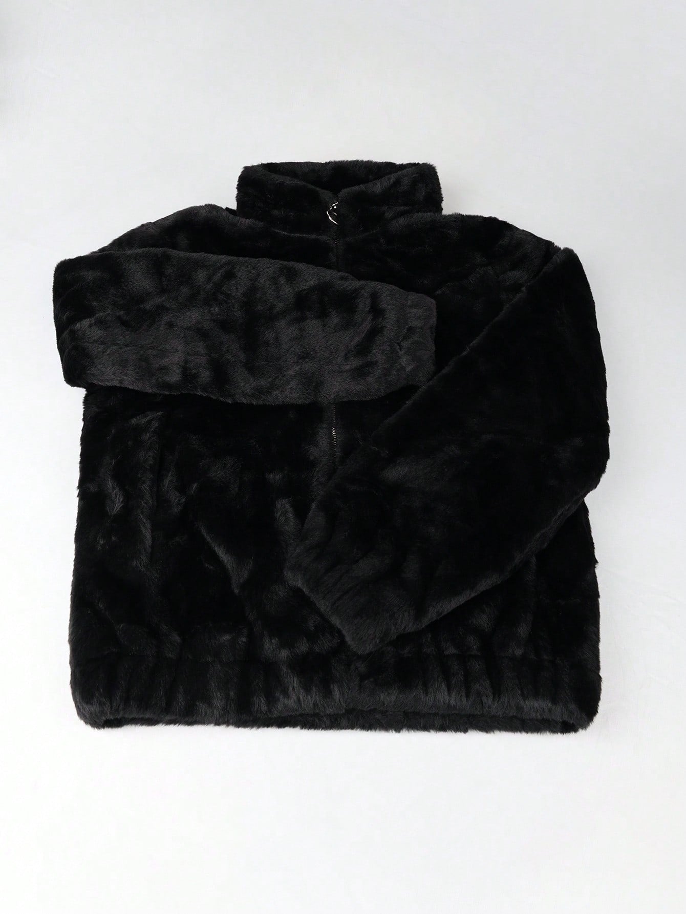 Women's Black Winter Parka Jacket