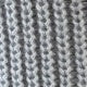 Women's Grey Ribbed Crop Top Shorts Set