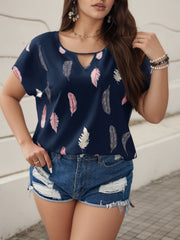 Women's Plus Size Black Sleeveless Blouse