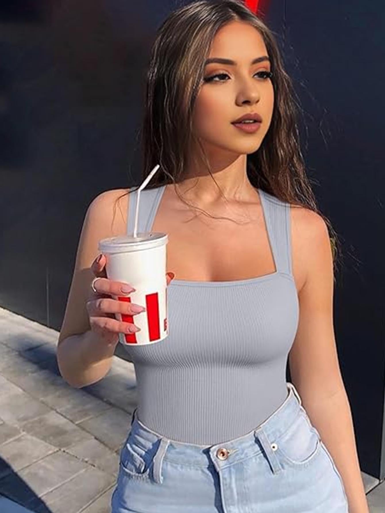 Women's Sporty Casual One-Piece Bodysuit - Versatile Outerwear Slim Fit Stretch Jumpsuit