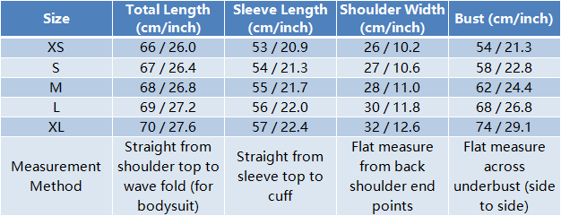 Black Long-Sleeve Corset Bodysuit - V-Neck Button-Front Slim-Fit Bodysuit for Women