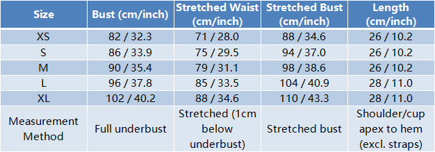 Corsé negro de diseño sencillo con espina de pescado para mujer de Apperloth 
