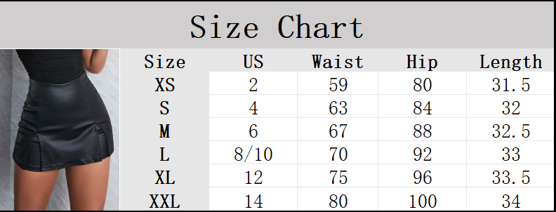 Apperloth Women Sexy Punk Split Hem Mini Skorts