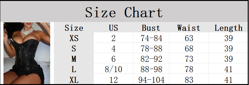 Corsé negro estilo renacentista para mujer de Apperloth